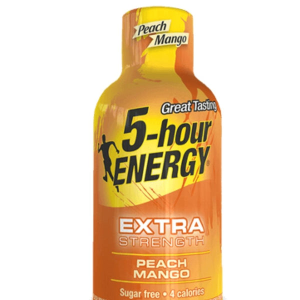 5 HOUR ENERGY EXTRA PEACH MANGO 12/2OZ