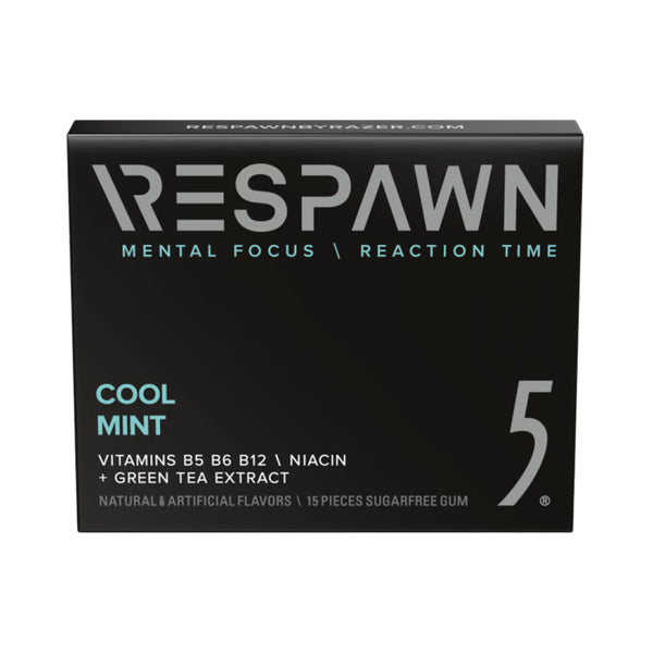 5 GUM  RESPAWN COOL MINT 10/15CT