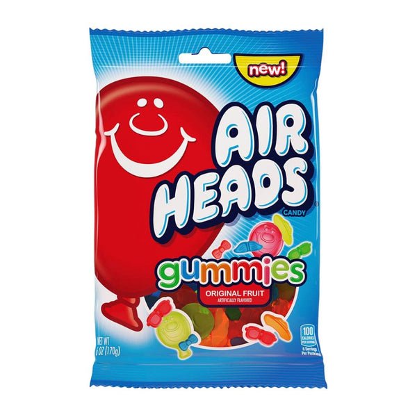 AIRHEADS 12/6OZ GUMMIES BAGS