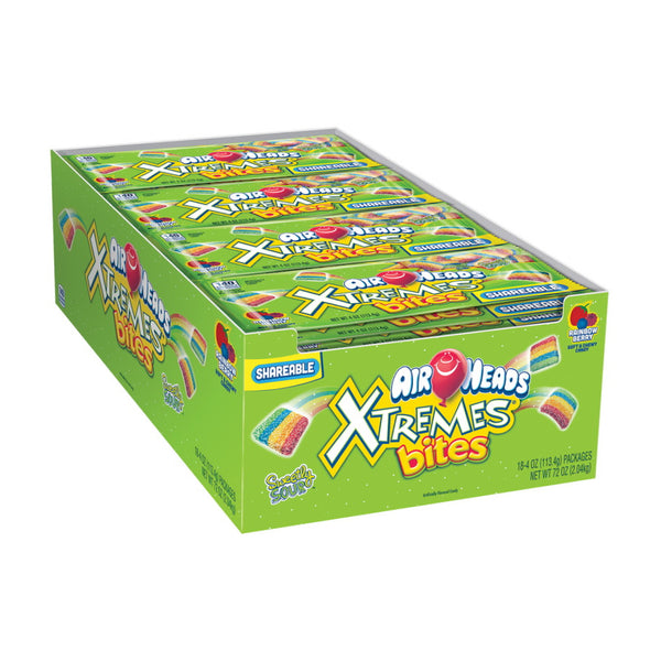 AIRHEADS 18/4OZ BITE RAINBOW KING