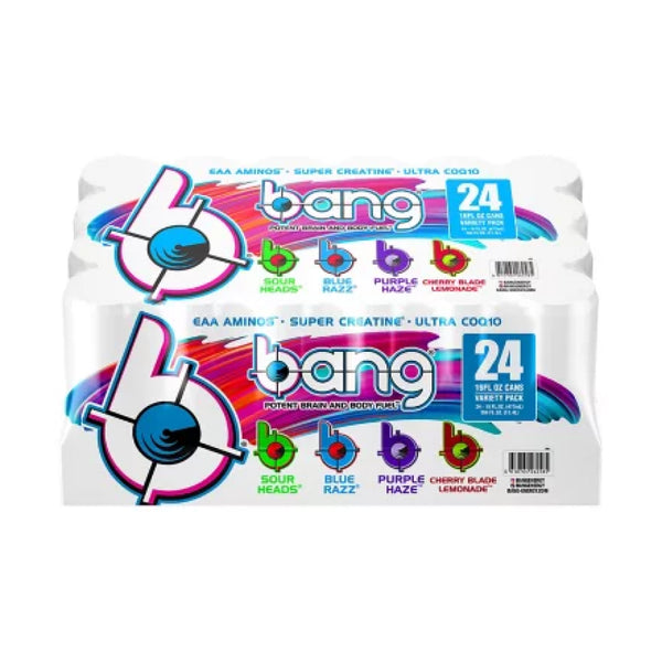 BANG VARIETY PACK 24/16OZ