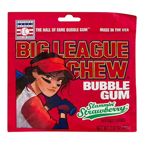 BIG LEADUE CHEW GIRL STRAW 12/2OZ