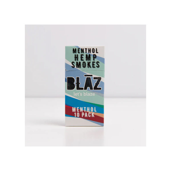 BLAZ HEMP 10/10CT MENTHOL