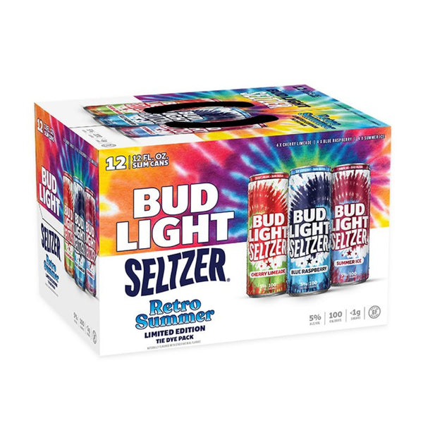 BUD LIGHT SELTZER 24/12OZ(2/12) RETRO DYE