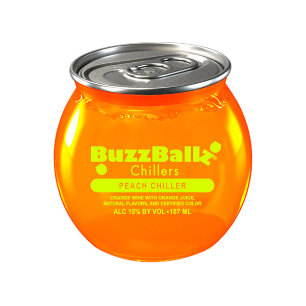 BUZZBALLZ PEACH WINE BASE 15% 24/187ML