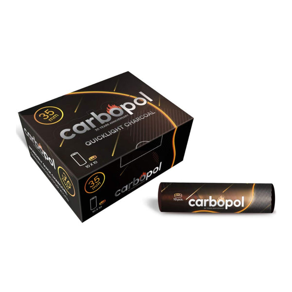 CARBOPOL 10CT 35MM CHARCOAL
