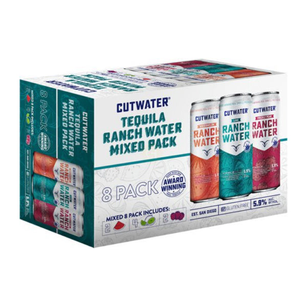 CUTWATER 24/355ML RANCH WATER VARIETY PACK