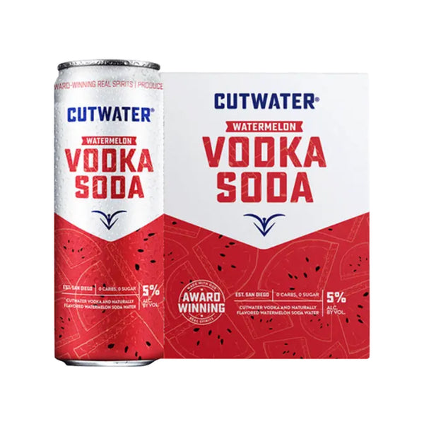 CUTWATER 24/355ML WATERMELON VODKA SODA
