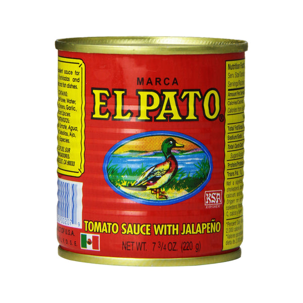 EL PATO TOMATO/JALAPENO SAUCE 24/7OZ