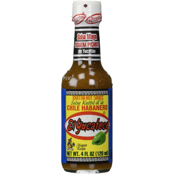 EL YUCATECO XTRA HOT BLUE SAUCE 12/4OZ