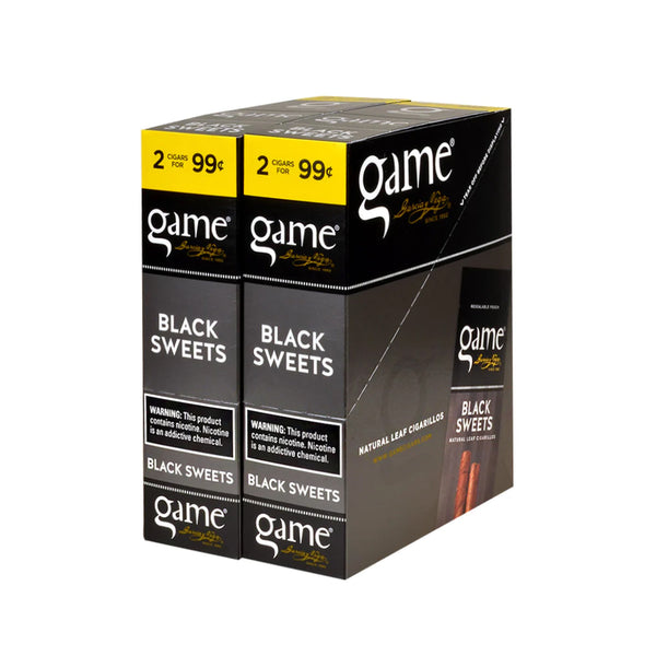 GAME 30/2CT BLACK SWEET