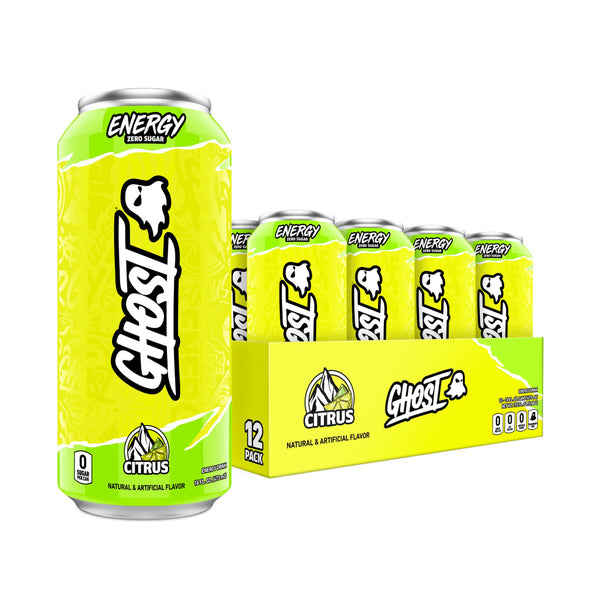 GHOST ENERGY 12/16OZ CITRUS