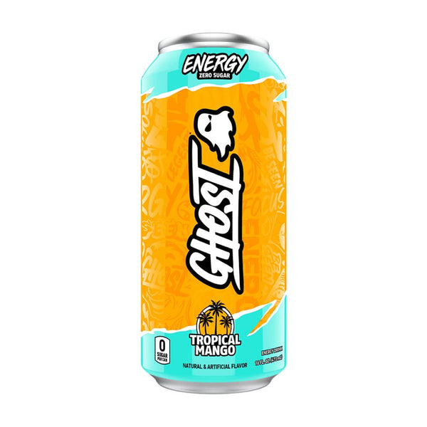 GHOST ENERGY 12/16OZ TROPICAL MANGO