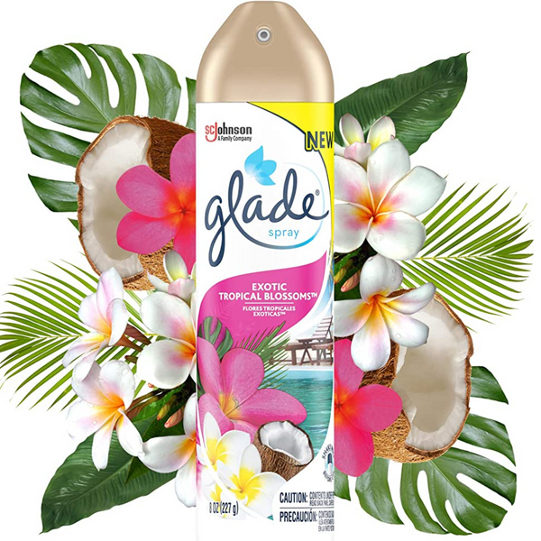 GLADE AIR FRESH TROPICAL BLOSSOM 12/8