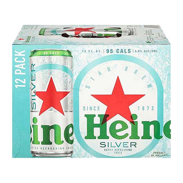 HEINEKEN SILVER 24/12OZ(2/12PK)