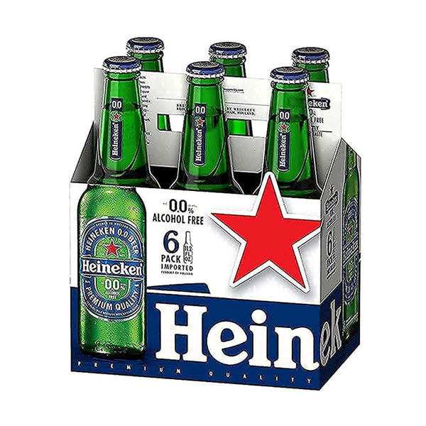 HEINEKEN ZERO ALCOHOL 24/12OZ(4/6PK)