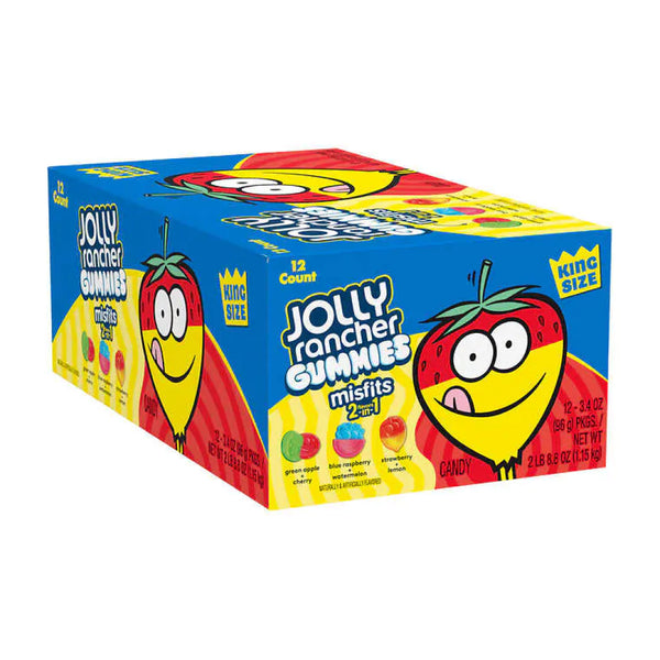 JOLLY RANCHER GUMMIE KING 12/4OZ