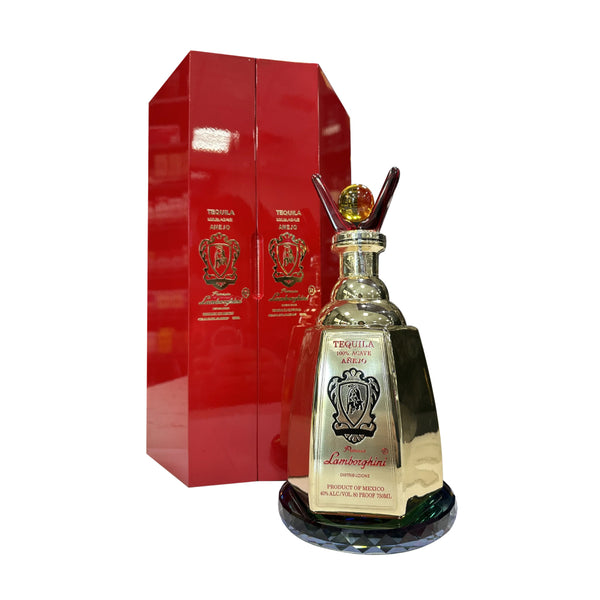 LAMBORGHINI TEQ ANEJO 750ML PATRIZIA