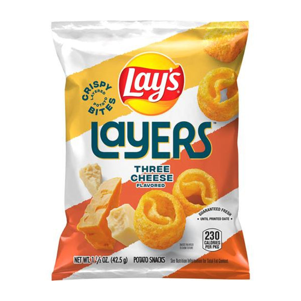 LAYS THREE CHEESE 24/1.5OZ