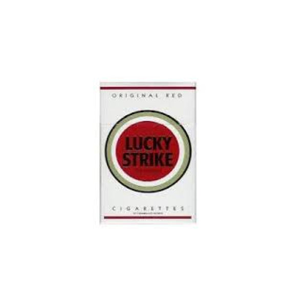 LUCKY STRIKE 50¢/1PK RED 80 BX