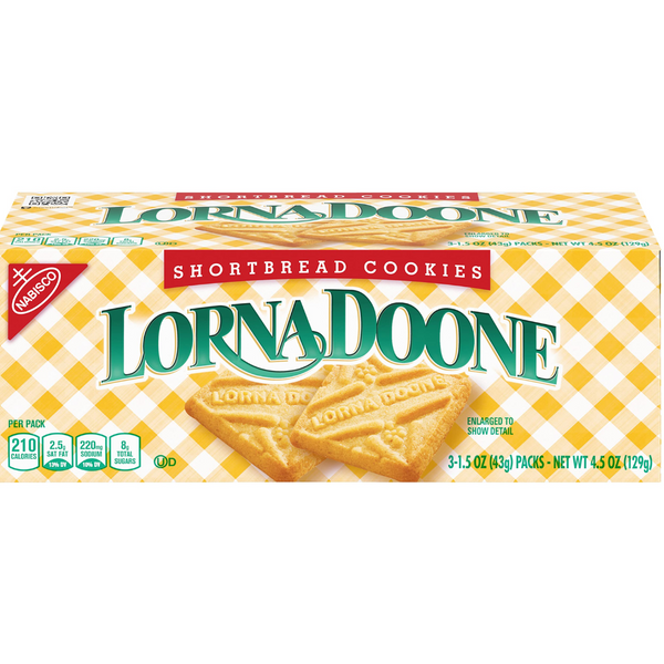 NABISCO CONV PK LORNA DOONE 12/4.5OZ