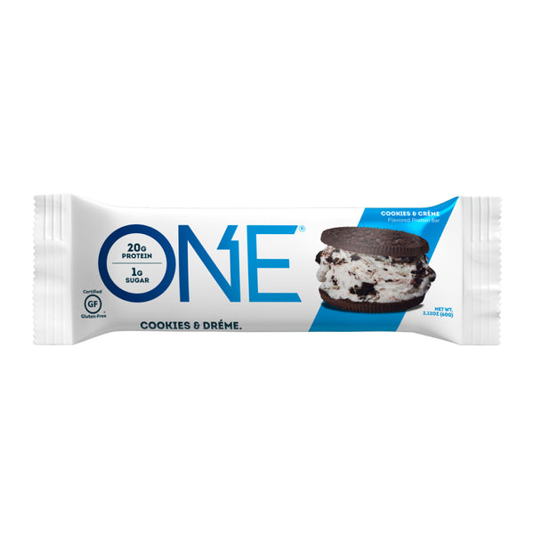 ONE ENERGY BAR COOKIE&CREAM 12/2OZ