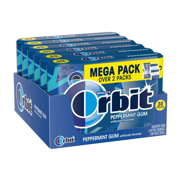 ORBIT 6/30CT PEPPERMINT