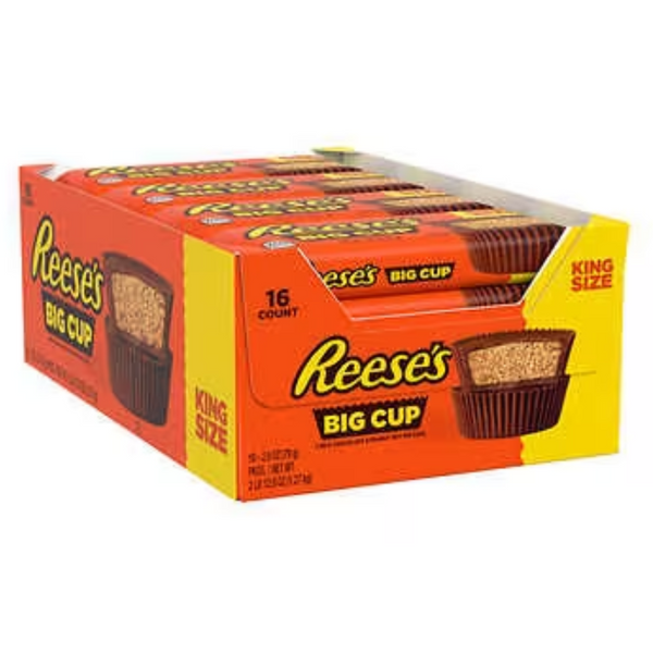 REESES 16/208OZ PIECES BIG CUP KING