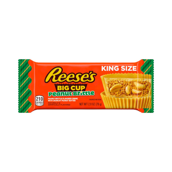 REESES 16/3OZ BIG CUP PEANUT BRITTLE KING