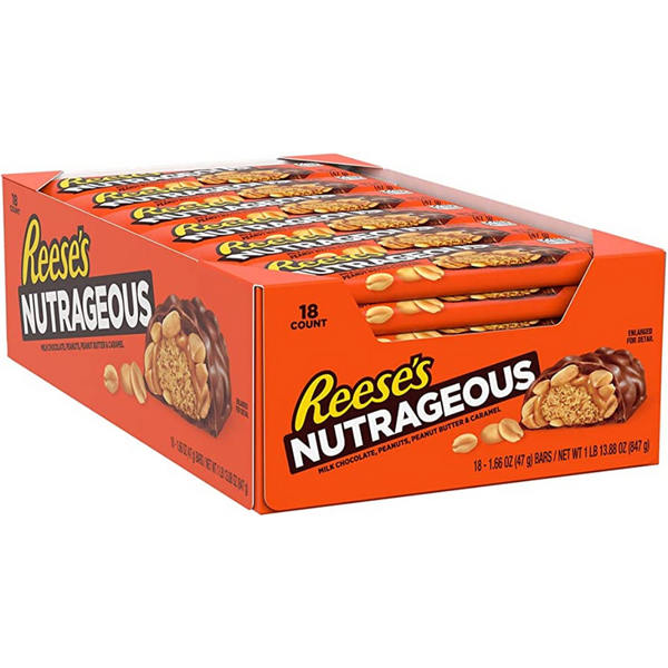 REESES 18/1.6OZ NUTRAGEOUS