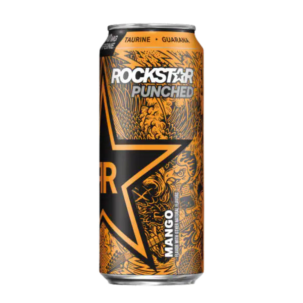 ROCKSTAR 24/16OZ PUNCHED MANGO
