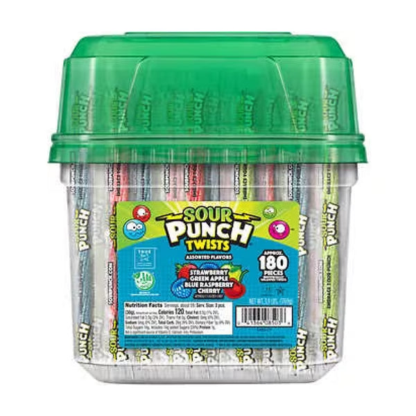 SOUR PUNCH  TUB 180CT