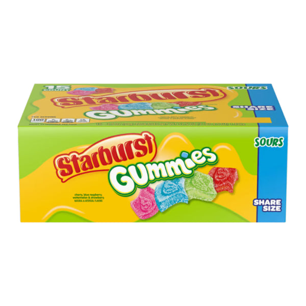 STARBURST 15/3.5OZ SOUR GUMMY KING