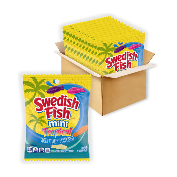 SWEEDISH FISH TROPICAL BAG 12/5OZ