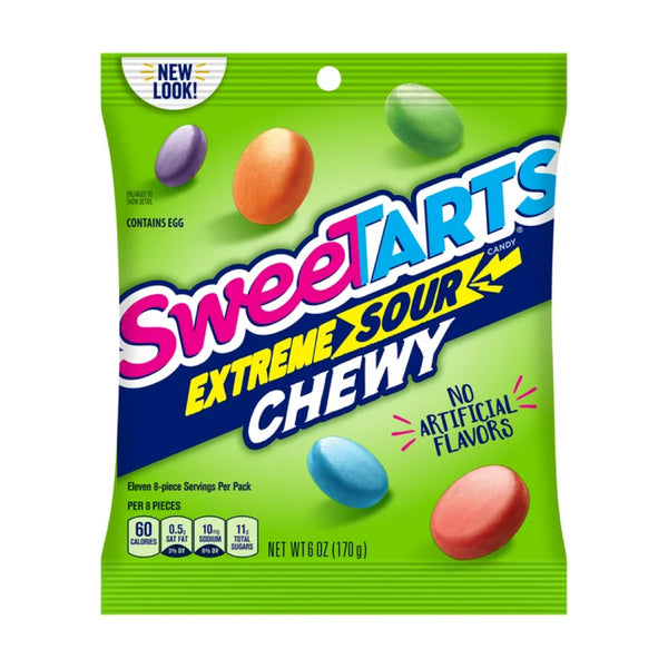 SWEETTARTS EXTREME SOUR CHEWY 24/2