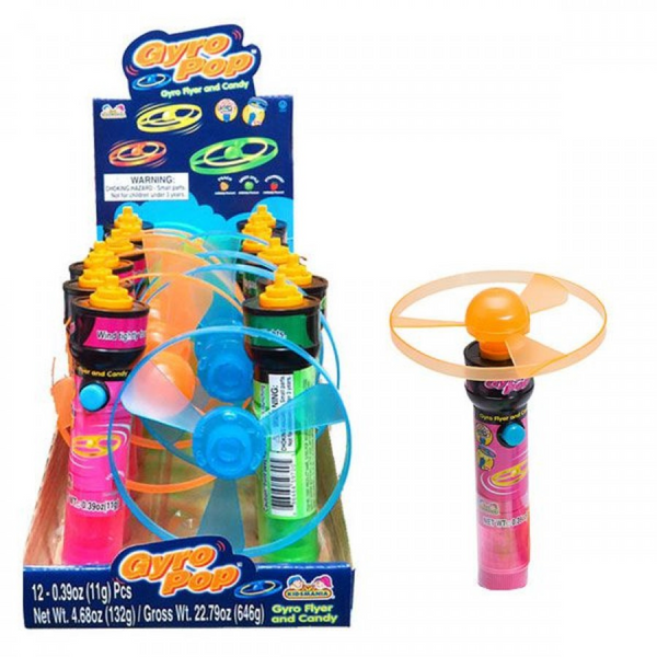 TOY CANDY GYRO POP 12CT