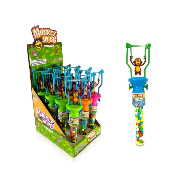 TOY CANDY MONKEY SWING 12CT