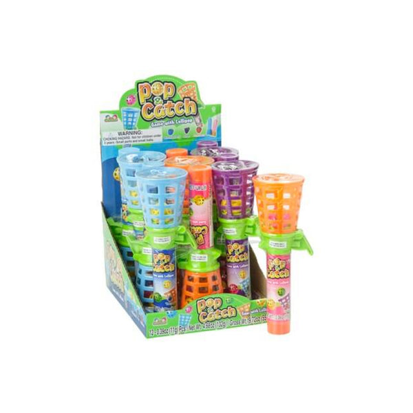 TOY CANDY POP&CATCH 12CT