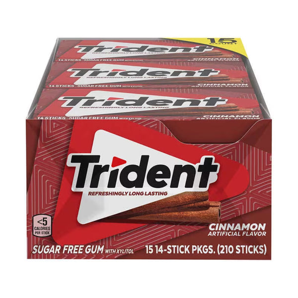 TRIDENT VALUE PK 15CT CINNAMON
