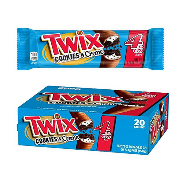 TWIX 20/2.6OZ KING COOKIE&CREAM