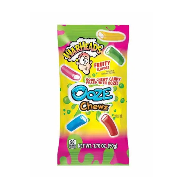 WARHEADS OOZE CHEWS 10/1.7OZ