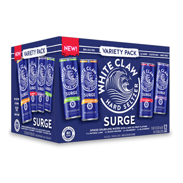 WHITE CLAW 24/12OZ SURGE