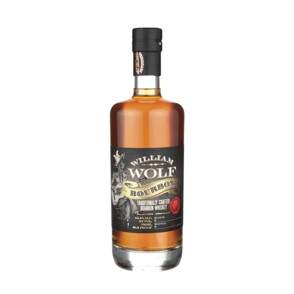 WILLIAM WOLF BRANDS STRAIGHT BOURBON 750ML