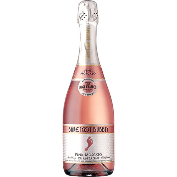 BAREFOOT BUB 750ML PINK MOSCATO