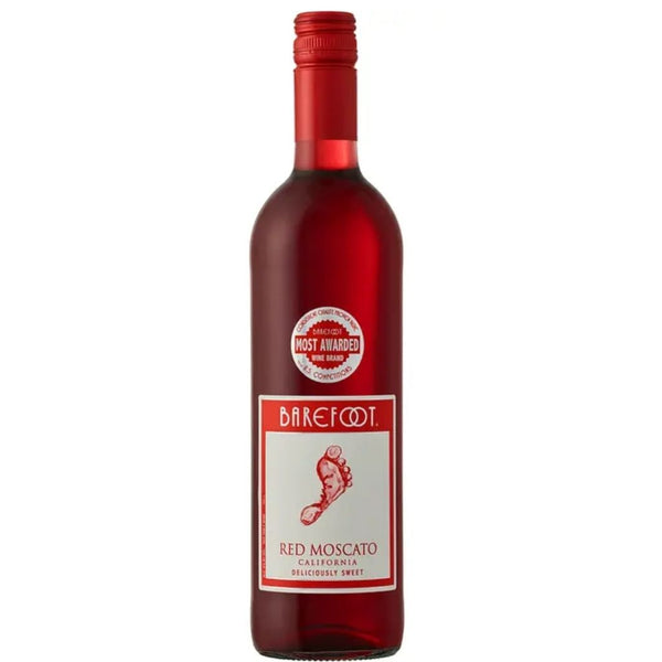 BAREFOOT 750ML RED MOSCATO
