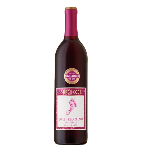 BAREFOOT 750ML SWEET RED