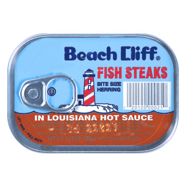 BEACH CLIFF IN HOT SAUCE 18/4OZ