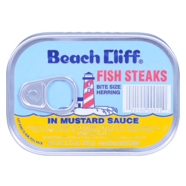 BEACH CLIFF IN MUSTARD SAUCE 18/4OZ