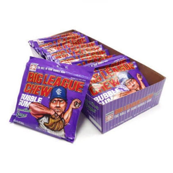 BIG LEAGUE CHEW GRAPE 12/2OZ