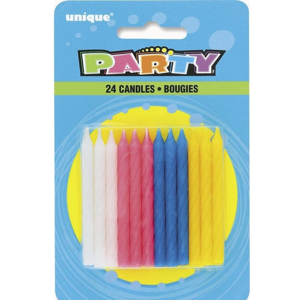 BIRTHDAY CANDLES 24CT SMALL